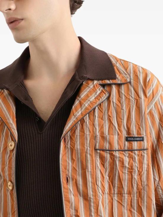 26SS 돌체앤가바나 긴팔 셔츠 G5OL9TFBMFS S8052 RIGATO - DOLCE & GABBANA