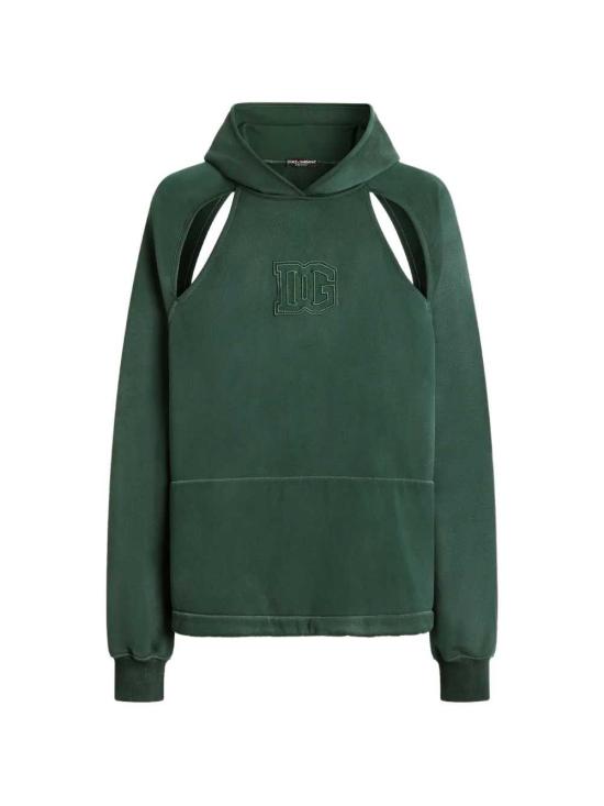 26SS 돌체앤가바나 후드 티셔츠 G9CDBZG7P0U V0707 VERDE SCURISSIMO