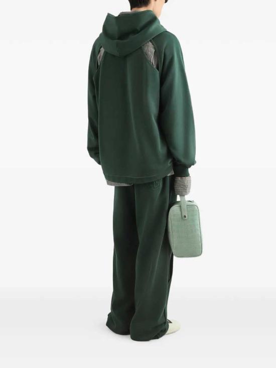 26SS 돌체앤가바나 후드 티셔츠 G9CDBZG7P0U V0707 VERDE SCURISSIMO - DOLCE & GABBANA