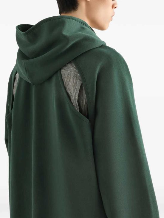 26SS 돌체앤가바나 후드 티셔츠 G9CDBZG7P0U V0707 VERDE SCURISSIMO - DOLCE & GABBANA