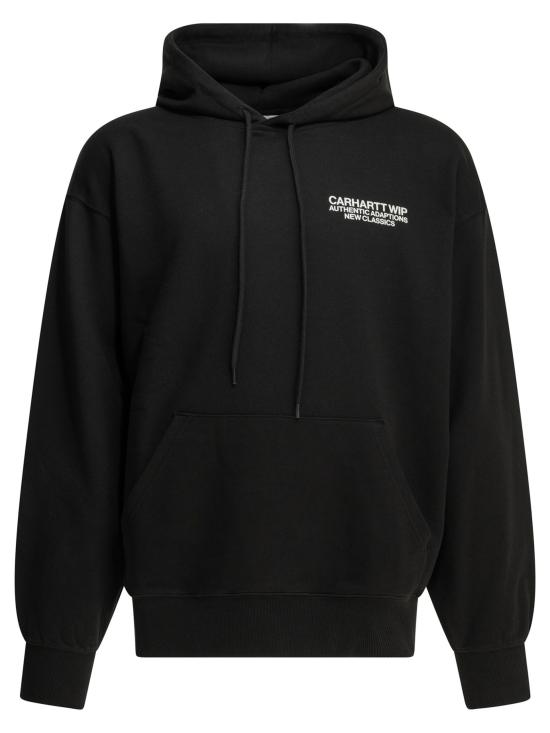 26SS 칼하트 WIP 후드 티셔츠 I03637489 XX Black