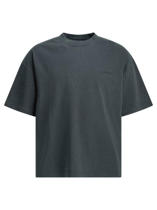 26SS 칼하트 WIP 숏슬리브 벤톤 티셔츠 I0355903IW GD Black
