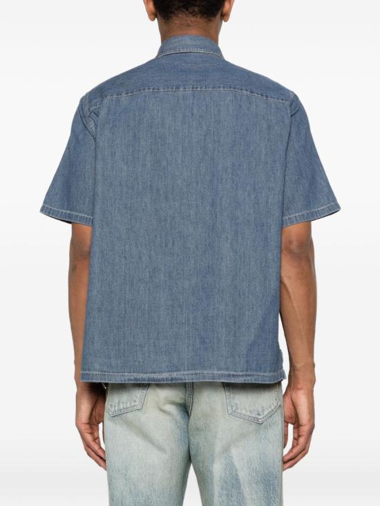 26SS 셀린느 반팔 셔츠 RC0D7208I 07UO UNION OCEAN WASH DOM - CELINE