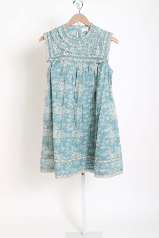  씨뉴욕 숏 원피스 씨 니 커스틴 프린트 플레어 미니 드레스