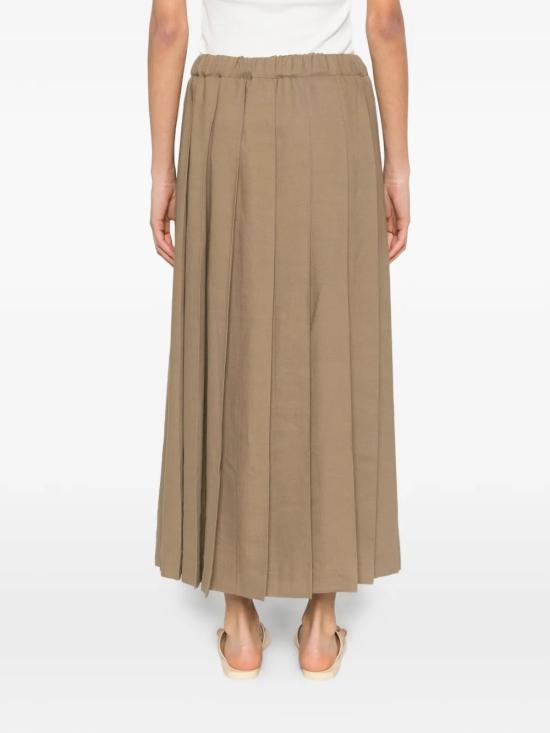 26SS 파비아나 필리피 미디 스커트 GND276F398 D5441275 Green - FABIANA FILIPPI