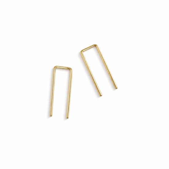  쉬나 마샬 주얼리 이어링 Sheena Marshall Jewelry Tiny Staple Threader Earrings