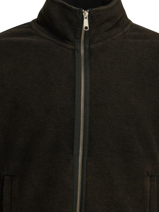 26SS 엠에프펜 집업 니트 M126 043COVET FULL ZIPBURNED BLACK Black - MFPEN