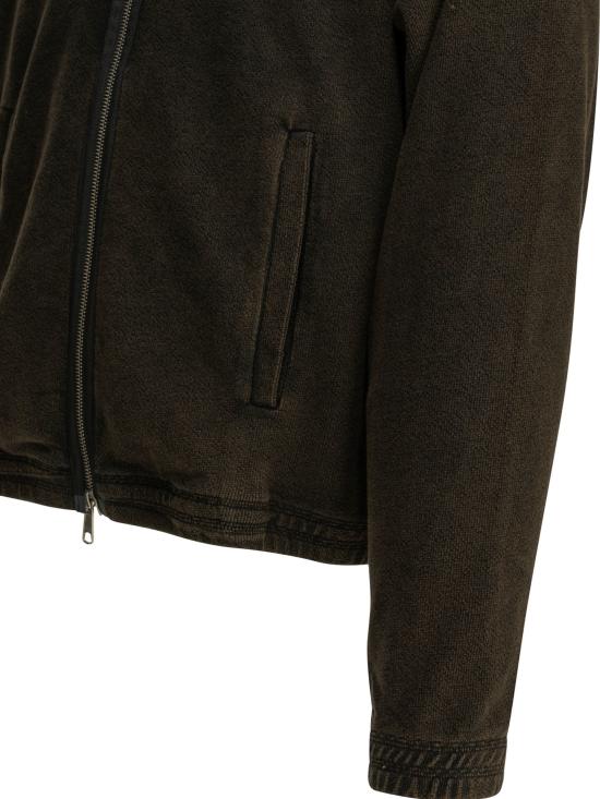 26SS 엠에프펜 집업 니트 M126 043COVET FULL ZIPBURNED BLACK Black - MFPEN