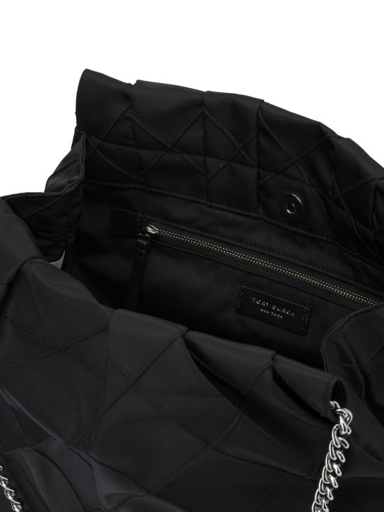 26SS 토리버치 플래밍 나일론 호보백 176707001 Black - TORY BURCH