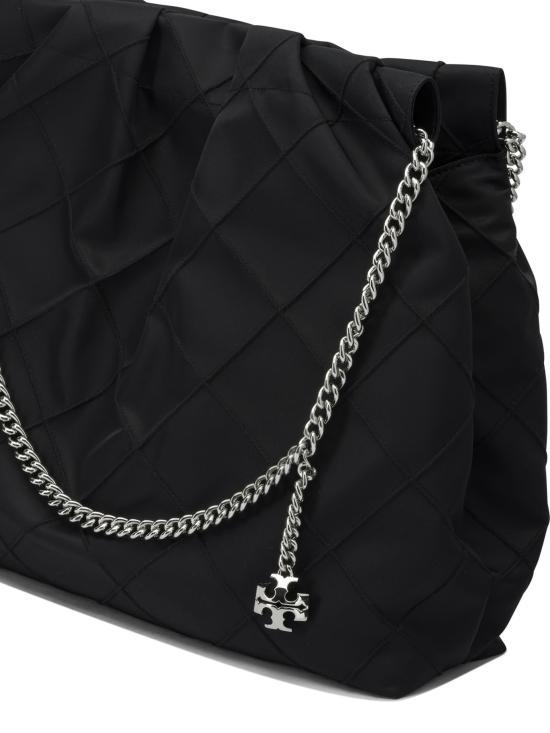 26SS 토리버치 플래밍 나일론 호보백 176707001 Black - TORY BURCH