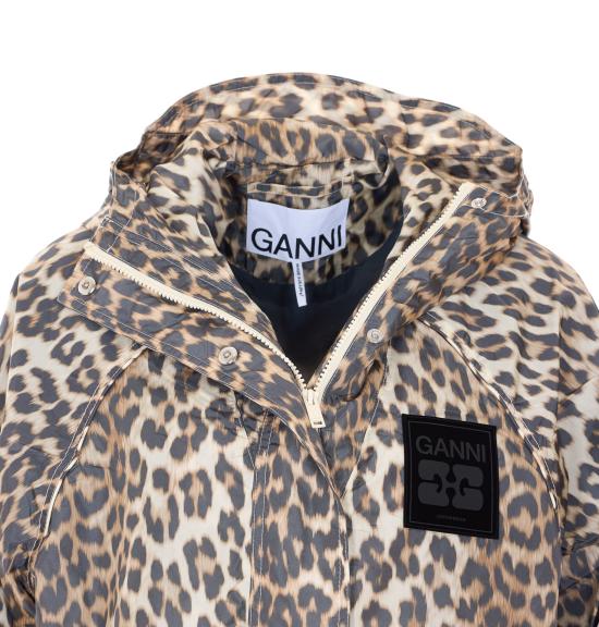 26SS 가니 나일론 자켓 W0738 859 Brown - GANNI