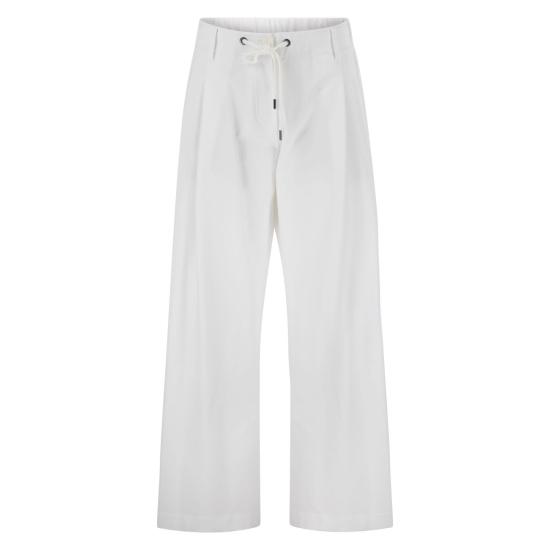 26SS 브루넬로 쿠치넬리 스트레이트 팬츠 ML946EL199 WHITE