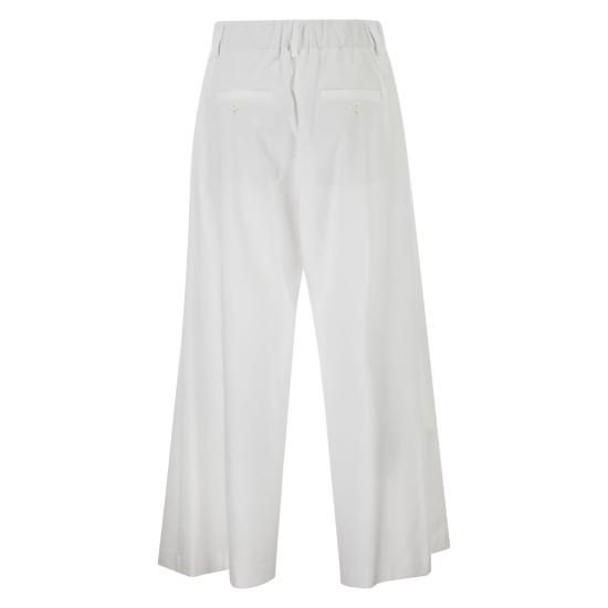 26SS 브루넬로 쿠치넬리 스트레이트 팬츠 ML946EL199 WHITE - BRUNELLO CUCINELLI