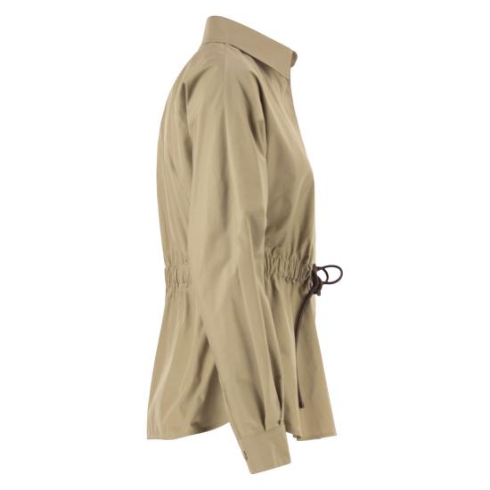 26SS 막스마라 Tazzina 드로스트링 셔츠 2611111052600 KHAKI - MAX MARA