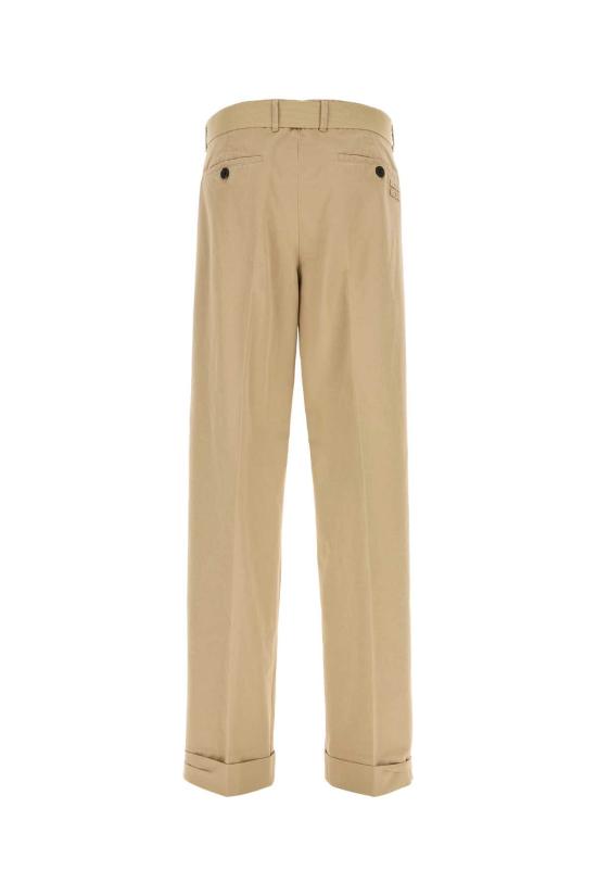 26SS 미우미우 스트레이트 팬츠 MP1956SOOO19EK F0006 Beige o Tan - MIU MIU