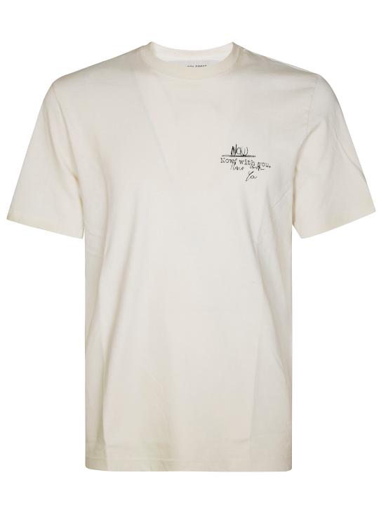 25FW 골든구스 반팔 티셔츠 GMP01220P002140 82432 ARTIC WOLF BLACK