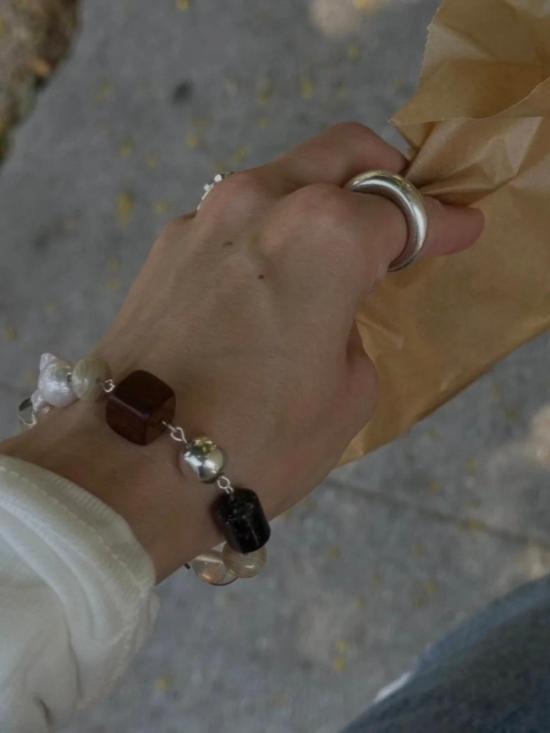  씨 앤 패턴 팔찌 바다 + 패턴 데케이드 브레이슬릿 - SEA & PATTERN