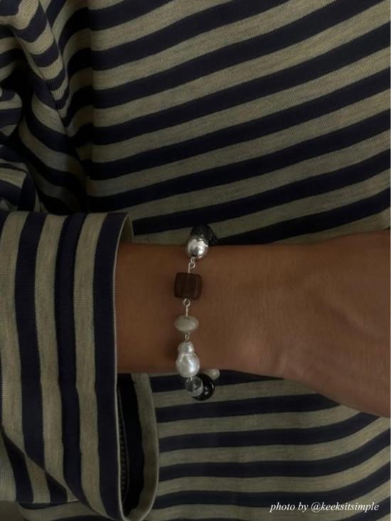  씨 앤 패턴 팔찌 바다 + 패턴 데케이드 브레이슬릿 - SEA & PATTERN