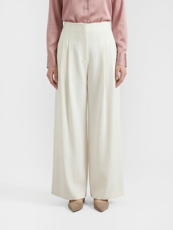 26SS 브루넬로 쿠치넬리 스트레이트 팬츠 ML598P9226 C9597 Butter