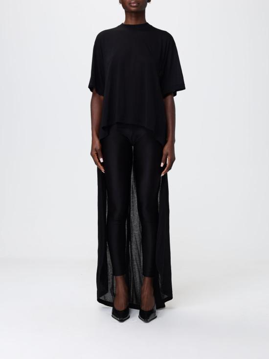 26SS 발렌시아가 반팔 티셔츠 871740TUVC9 1000 Black