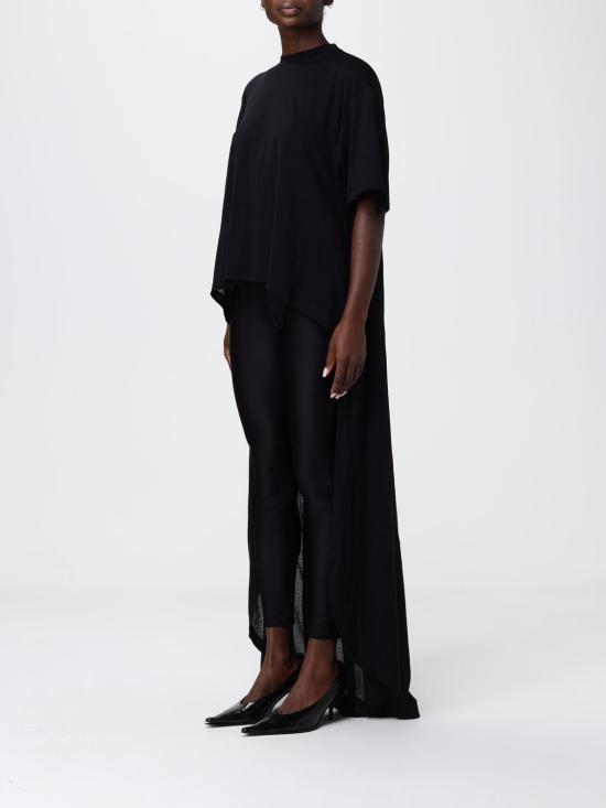 26SS 발렌시아가 반팔 티셔츠 871740TUVC9 1000 Black - BALENCIAGA