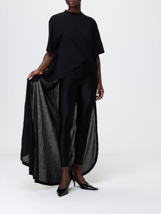 26SS 발렌시아가 반팔 티셔츠 871740TUVC9 1000 Black - BALENCIAGA