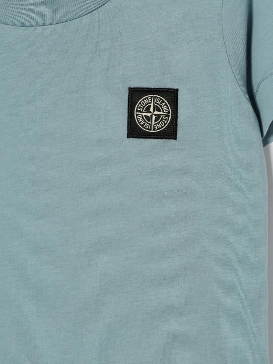 26SS [키즈] 스톤 아일랜드 티셔츠 2100002S0047 V004A Gnawed Blue - STONE ISLAND