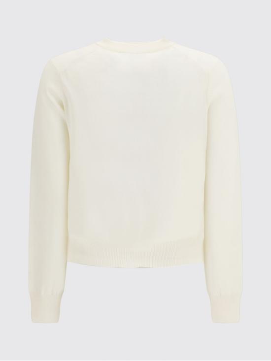 26SS 메종키츠네 베이비 폭스 메리노 레귤러 가디건 PW00502KT1181 0383 Beige - MAISON KITSUNE