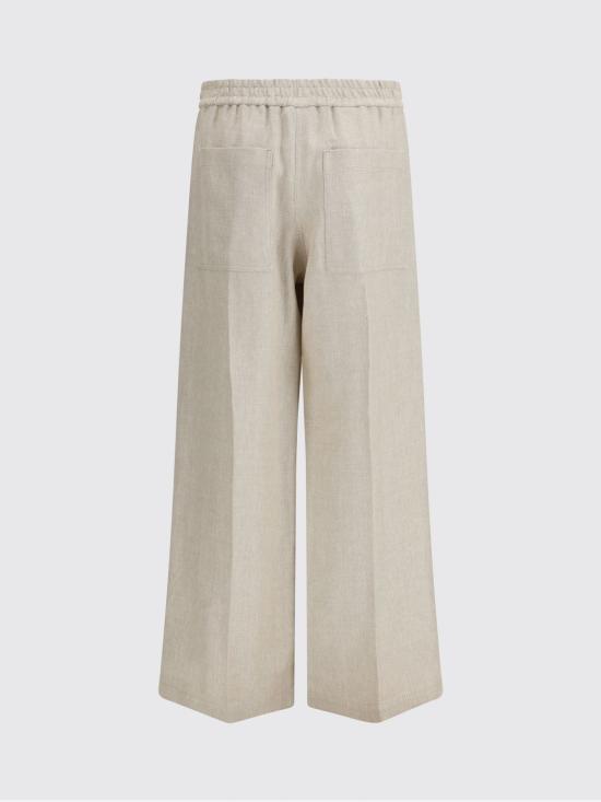 26SS 브루넬로 쿠치넬리 스트레이트 팬츠 MH528P9131 C001 Beige - BRUNELLO CUCINELLI