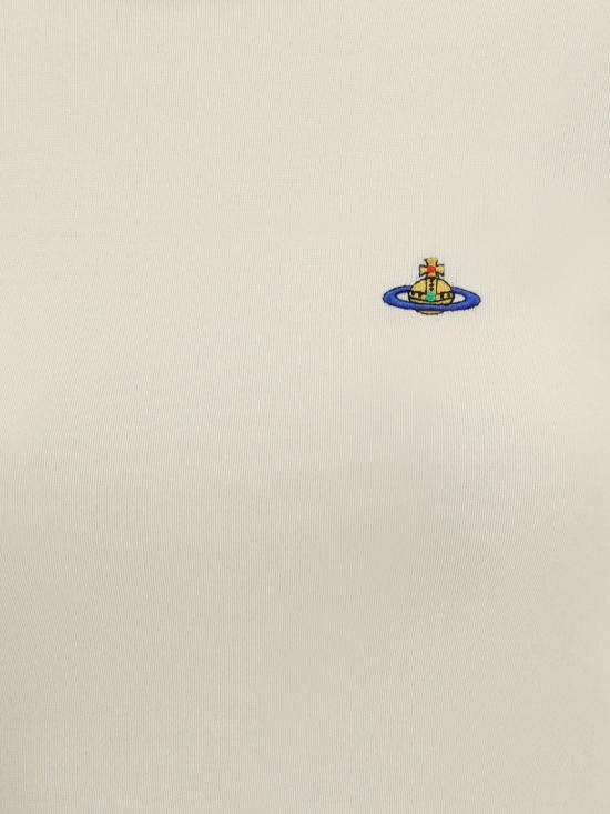 26SS 비비안웨스트우드 베아 니트 반소매 스웨터 1803002QY003F A408 Yellow Cream - VIVIENNE WESTWOOD