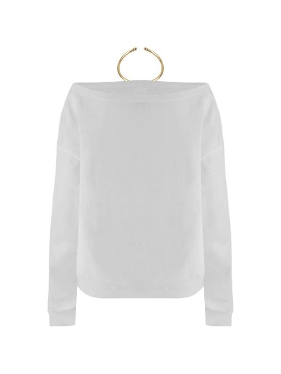 26SS 다크파크 긴팔 티셔츠 WJE29 JER040001 White