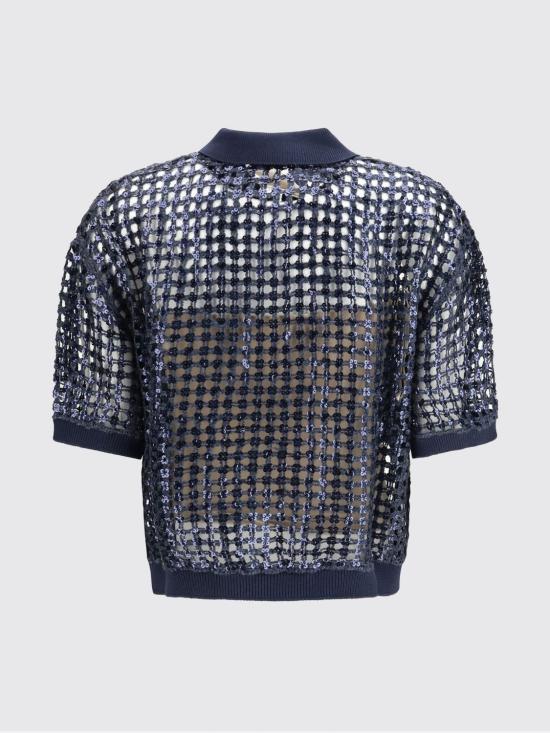 26SS 브루넬로 쿠치넬리 스웨터 MCBR11805 C7186 Blue - BRUNELLO CUCINELLI