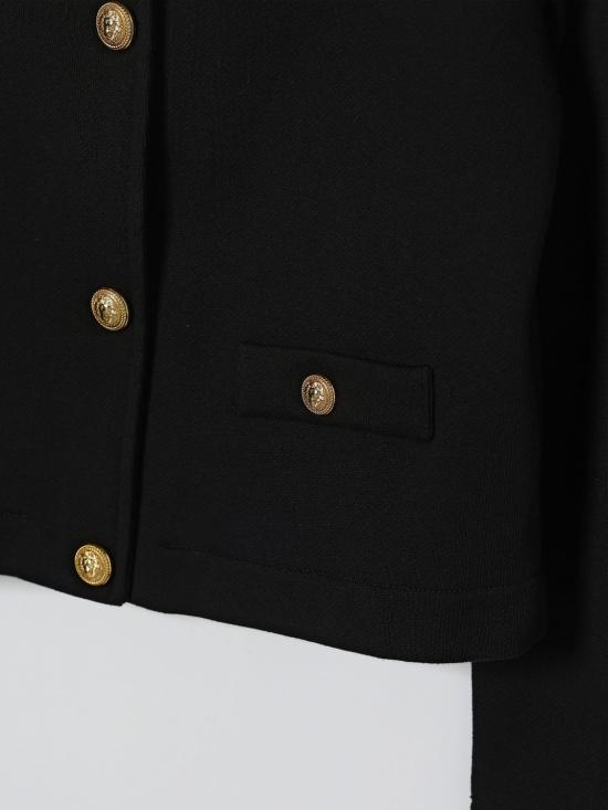 26SS [키즈] 발망 캐주얼 자켓 BY2B04Z3183 930BC Black - BALMAIN