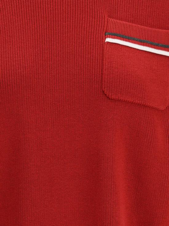 26SS 브루넬로 쿠치넬리 스웨터 M19253200 CH467 Red - BRUNELLO CUCINELLI