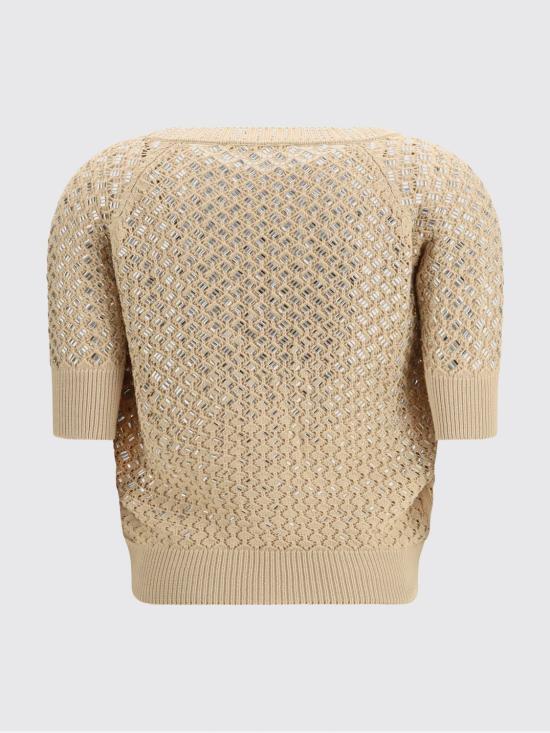 26SS 에르마노 설비노 스웨터 D485N308CTYLE 61324 Tobacco - ERMANNO SCERVINO