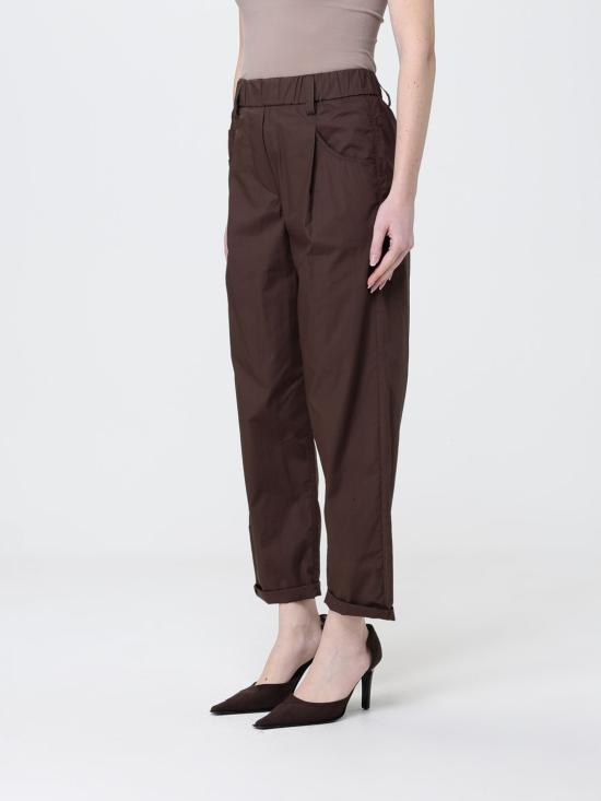 26SS 브루넬로 쿠치넬리 코튼 팬츠 M0H93P8907 C8705 Brown - BRUNELLO CUCINELLI