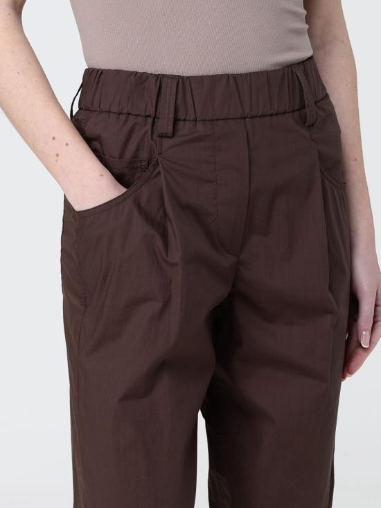 26SS 브루넬로 쿠치넬리 코튼 팬츠 M0H93P8907 C8705 Brown - BRUNELLO CUCINELLI