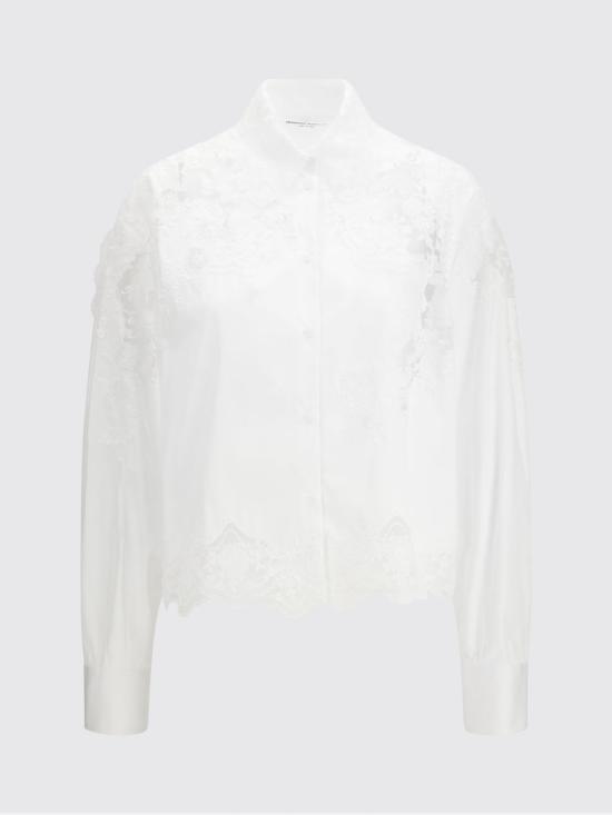 26SS 에르마노 설비노 블라우스 D482K301APBQP 10601 White - ERMANNO SCERVINO