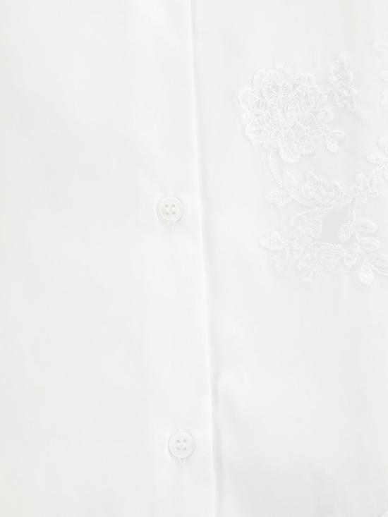 26SS 에르마노 설비노 블라우스 D482K301APBQP 10601 White - ERMANNO SCERVINO