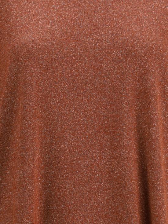 26SS 브루넬로 쿠치넬리 스파클링 캐시미어 실크 니트 티셔츠 M41810000 C4182 Brick Red - BRUNELLO CUCINELLI