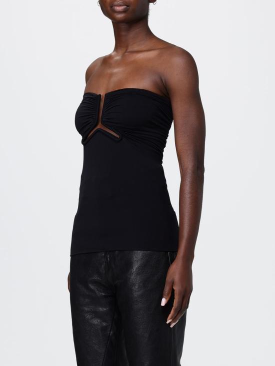 26SS 릭 오웬스 민소매 티셔츠 RP01F6123JNDB 09 Black - RICK OWENS