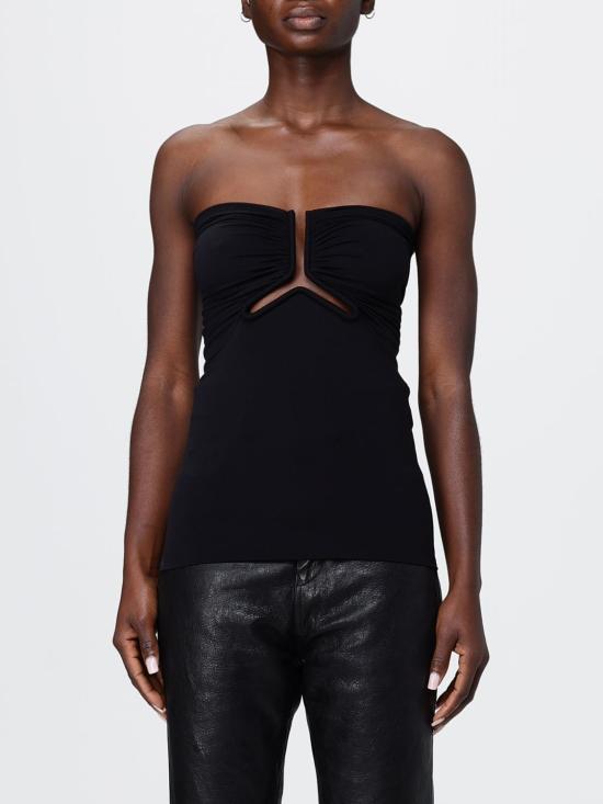 26SS 릭 오웬스 민소매 티셔츠 RP01F6123JNDB 09 Black