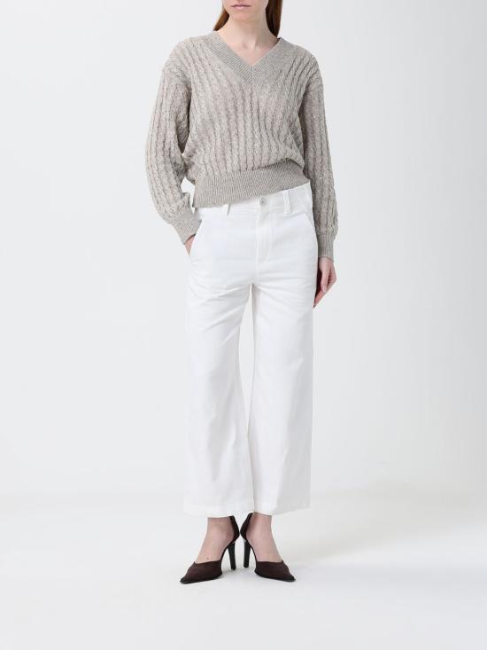 26SS 브루넬로 쿠치넬리 스웨터 MCO559702 C1600 Beige - BRUNELLO CUCINELLI