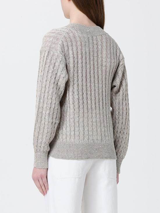 26SS 브루넬로 쿠치넬리 스웨터 MCO559702 C1600 Beige - BRUNELLO CUCINELLI