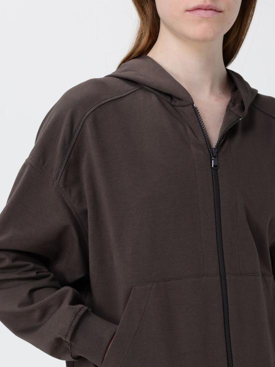 26SS 브루넬로 쿠치넬리 집업 스웨트셔츠 MH827FB706 C8589 Brown - BRUNELLO CUCINELLI