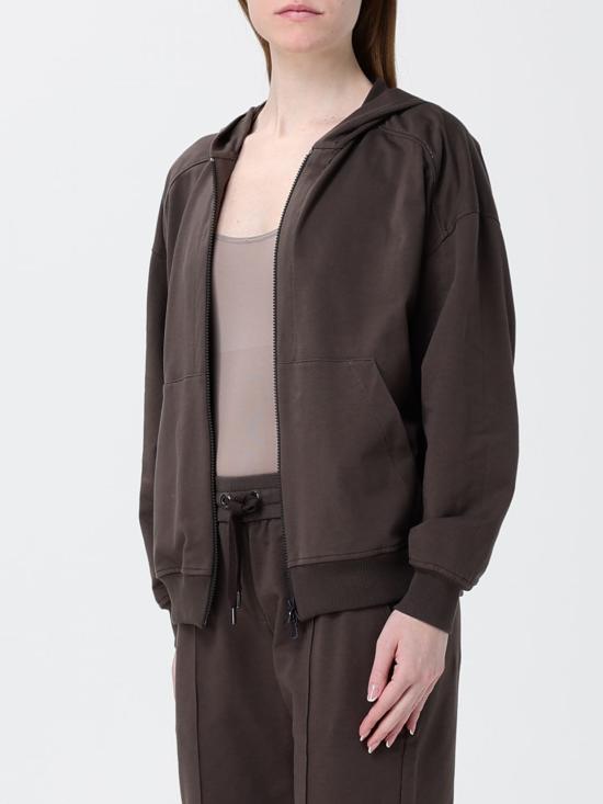 26SS 브루넬로 쿠치넬리 집업 스웨트셔츠 MH827FB706 C8589 Brown - BRUNELLO CUCINELLI