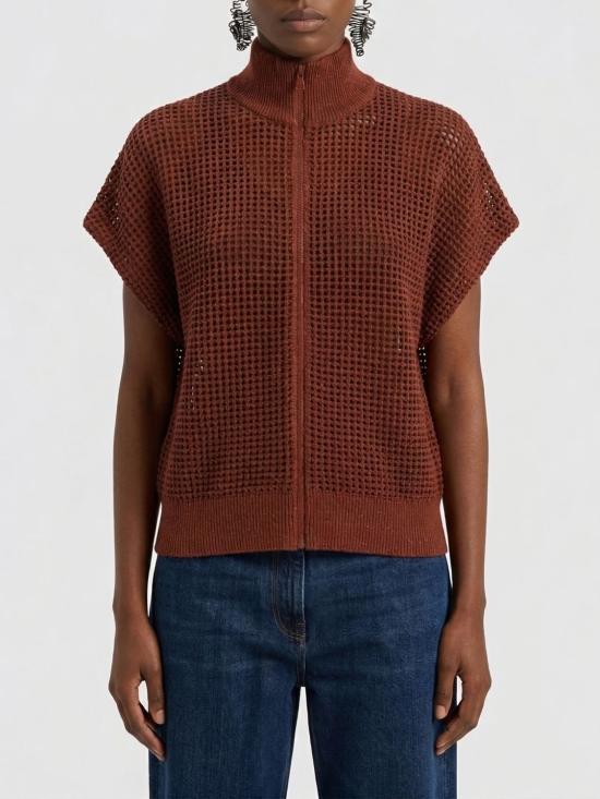 26SS 브루넬로 쿠치넬리 스웨터 MDV762136 C9092 Red