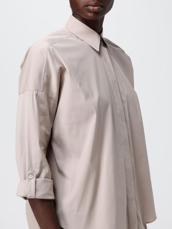 26SS 브루넬로 쿠치넬리 코튼 포플린 셔츠 M0091MA636 C9272 Beige - BRUNELLO CUCINELLI