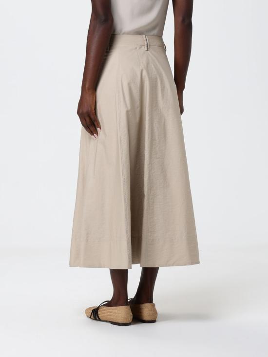 26SS 브루넬로 쿠치넬리 스커트 M0F79G3951 C9195 Beige - BRUNELLO CUCINELLI
