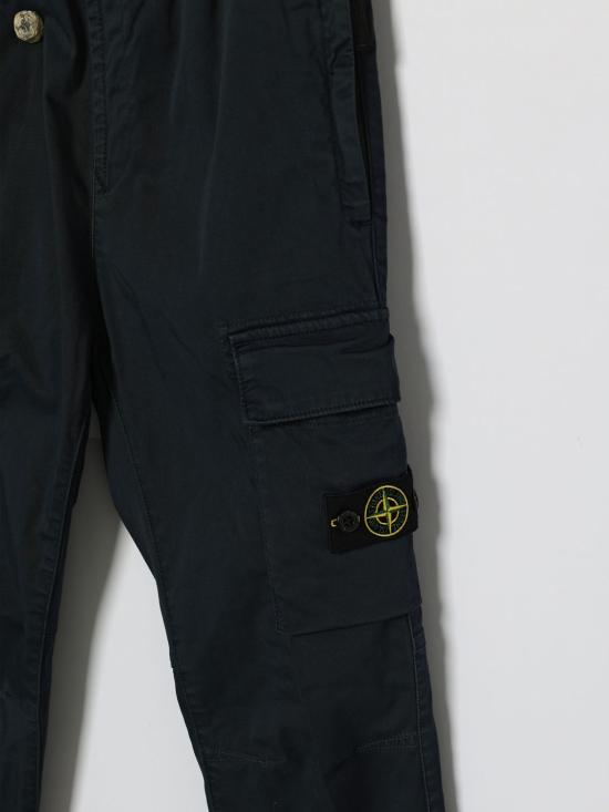 26SS [키즈] 스톤 아일랜드 트레이닝/조거 팬츠 3100005S0012 V0020 Navy - STONE ISLAND
